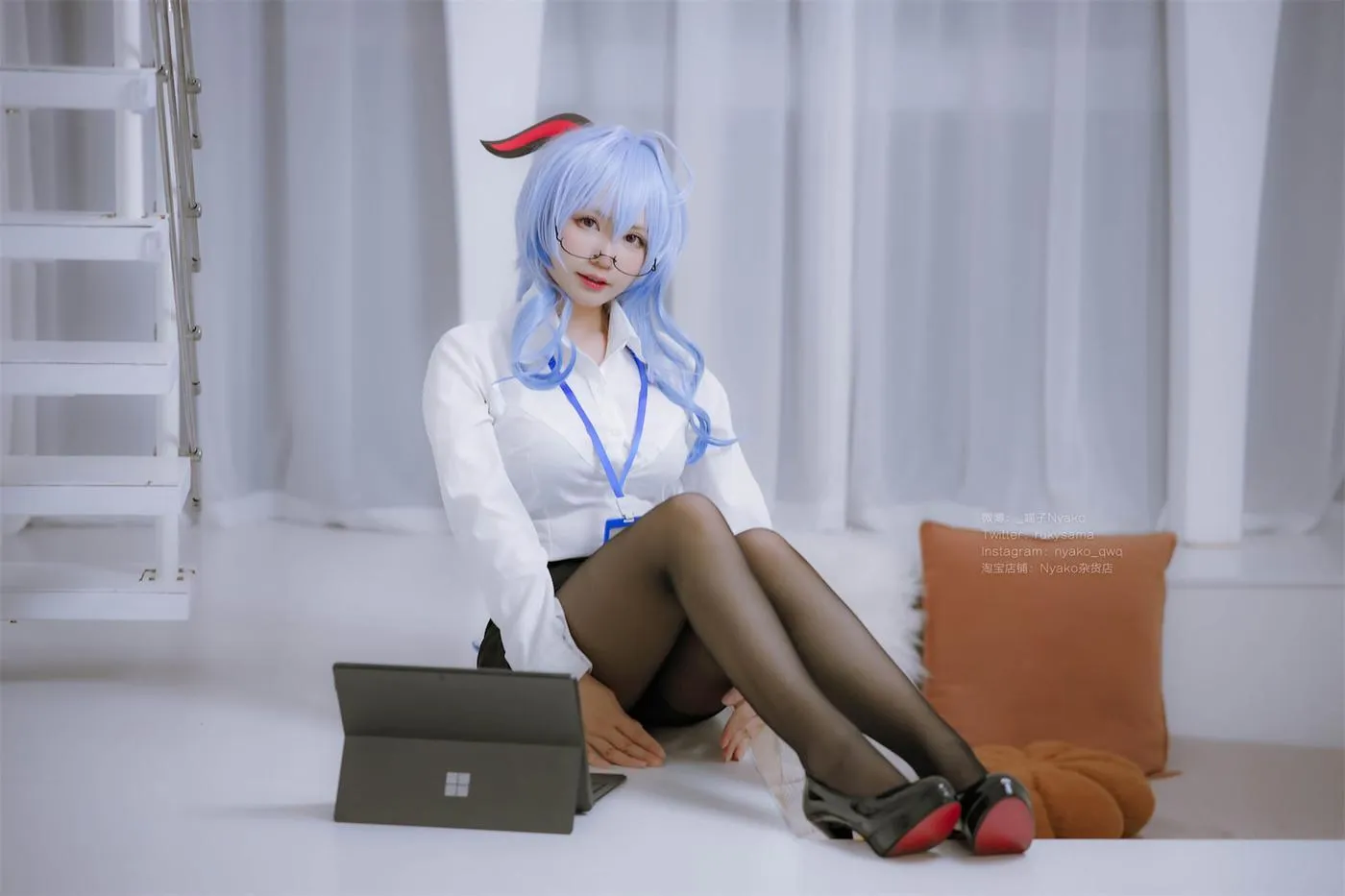 Nyako喵子 – NO.43 原神甘雨OL [79P]插图4